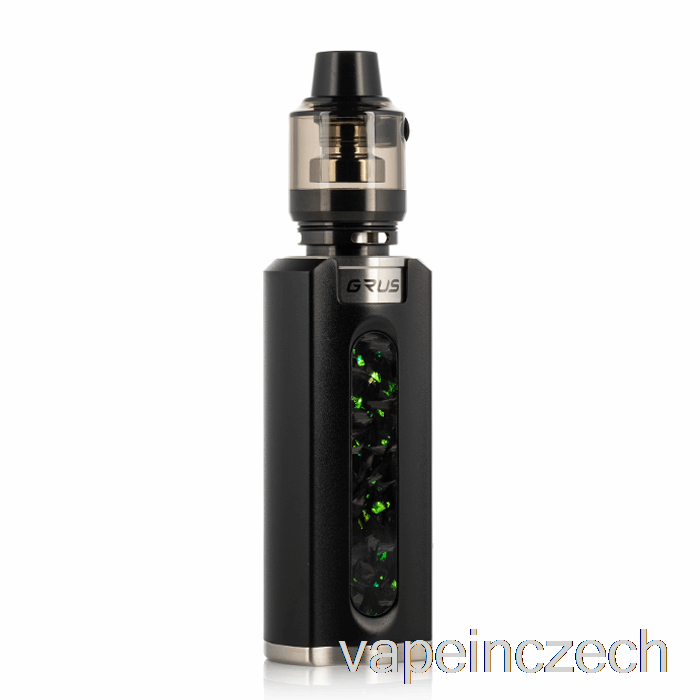Startovací Sada Ztraceného Vape Grus 100w černé / Sekané Vape Pero Z Uhlíkových Vláken